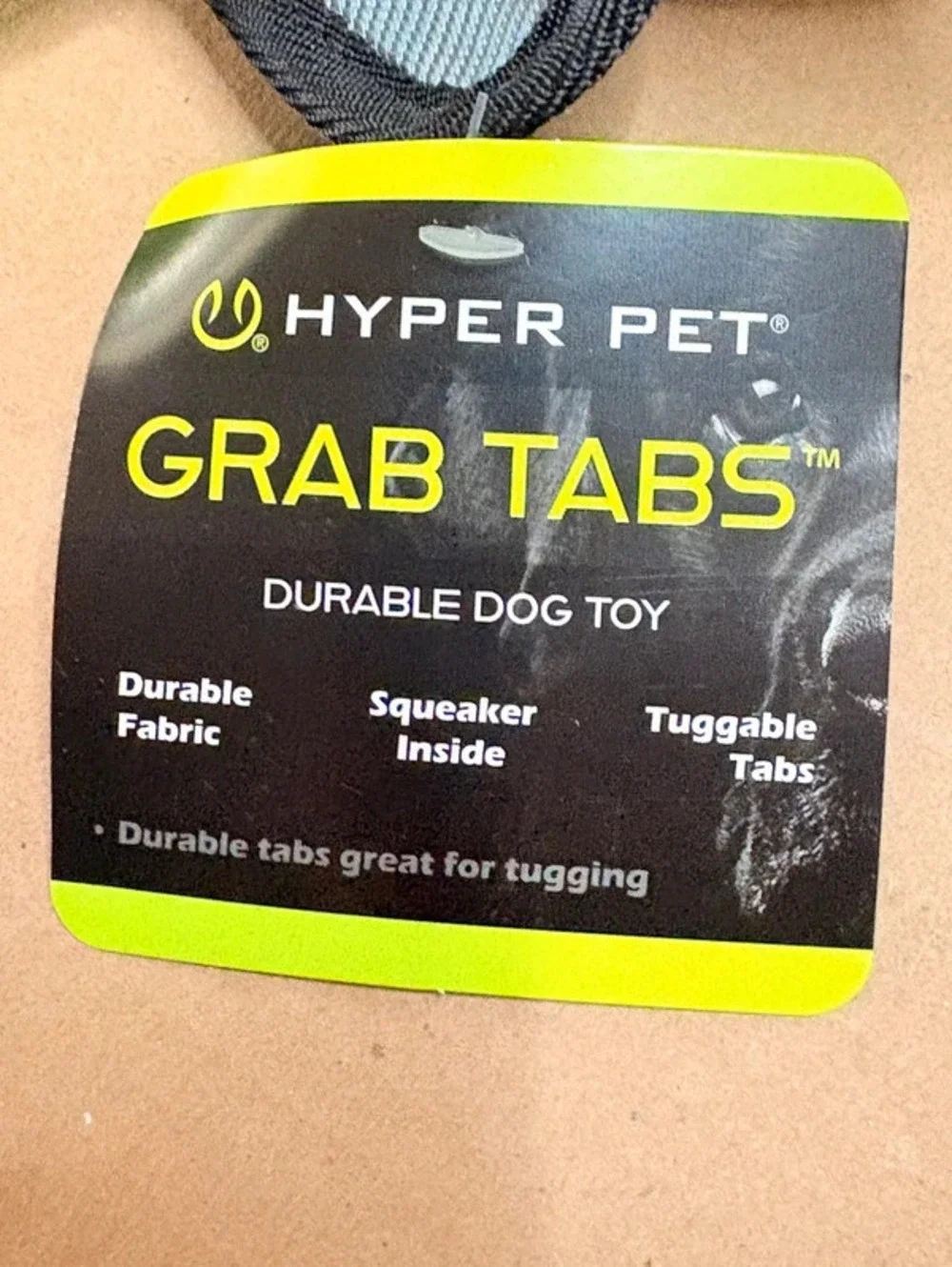Hyper Pet Grab Tabs Plush Duck, not a Tuffy Jr. 3-Way Tug.